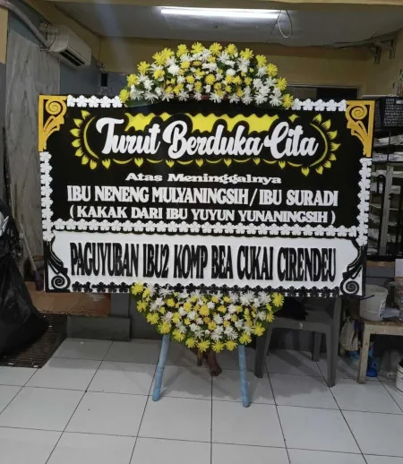 Papan Bunga Duka Gabus Kulon Gabuswetan