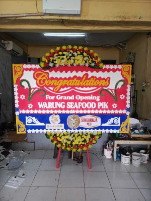 Papan Bunga di Gabus Kulon Gabuswetan