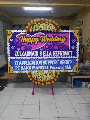 Papan Bunga di Gabus Kulon Gabuswetan